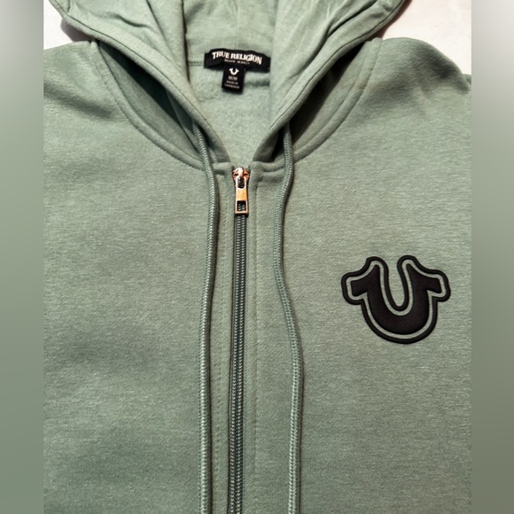 True Religion Zip-Up Hoodie NWOT - Picture 8 of 16
